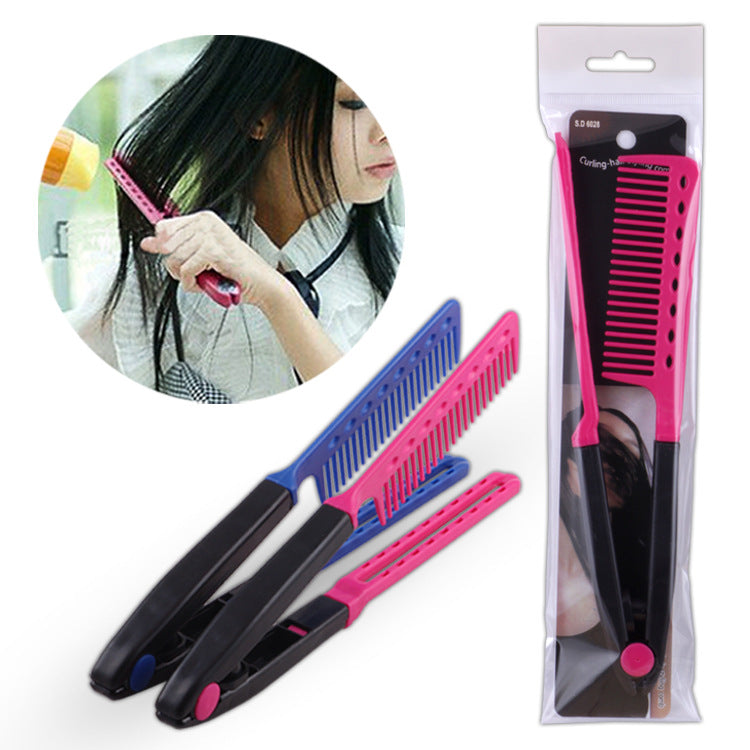 コーム ブラシ ヘアブラシ くし ストレートブロー 挟む 商品画像3