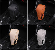シフトノブカバー シフトレバーカバー ギアノブカバー 車用品 カー用品 内装 合皮 レザー風 高級感