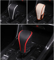 シフトノブカバー シフトレバーカバー ギアノブカバー 車用品 カー用品 内装 合皮 レザー風 高級感