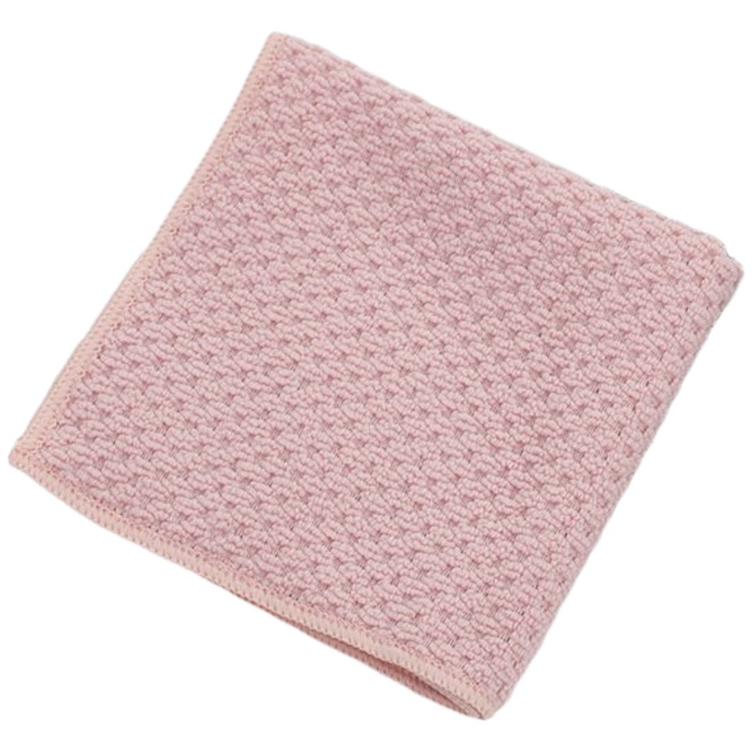 キッチンクロス ふきん 布巾 4枚セット 30×30cm 正方形 マイクロファイバー 食器拭き 台拭き お皿拭き ディッシュクロス 吸水 無地 シンプル 台所 掃除 日用品雑貨
