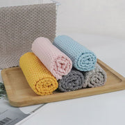 キッチンクロス ふきん 布巾 30×30cm 正方形 マイクロファイバー 食器拭き 台拭き お皿拭き ディッシュクロス 吸水 無地 シンプル 台所 掃除 日用品雑貨