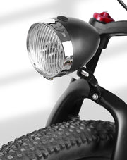 自転車用ライト ヘッドライト LEDライト 砲弾型 砲丸型 電池式 明るい レトロ クラシック ファットバイク リチウム