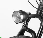 自転車用ライト ヘッドライト LEDライト 砲弾型 砲丸型 電池式 明るい レトロ クラシック ファットバイク リチウム
