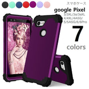 スマホケース グーグル Pixel3 Pixel4 スマートフォン カバー Pixel 4XL 3a 3aXL 3XL 4A 5A 5G 6 6Pro case google 保護カバー android ブラック レッド パープル ネイビー ローズ
