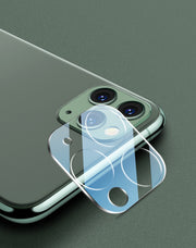 iPhone用 カメラレンズカバー カメラカバー 保護フィルム 強化ガラス 耐衝撃 キズ防止 透明 クリア 14 13 12 ProMax Pro mini plus