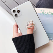 スマホリング ホールドリング スマホスタンド リングスタンド 落下防止 ラインストーン 透明 クリア リングホルダー クマ ネコ ウサギ 花 フラワー 星 スター ハート 回転 360° レディース 女性 スマホアクセサリー 単色 シンプル かわいい きれいめ おしゃれ ガーリー スケルトン