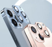 iPhone用カメラカバー スマホレンズ 保護カバー 傷防止 汚れ防止 指紋防止 シンプル メタリック レンズカバー アイフォン用 アイフォーン用 カラバリ豊富
