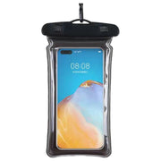 スマホ防水ケース 防水カバー 水に浮く ストラップ付き タッチパネル操作可能 透明 クリア プール 海 お風呂場 釣り 水中撮影