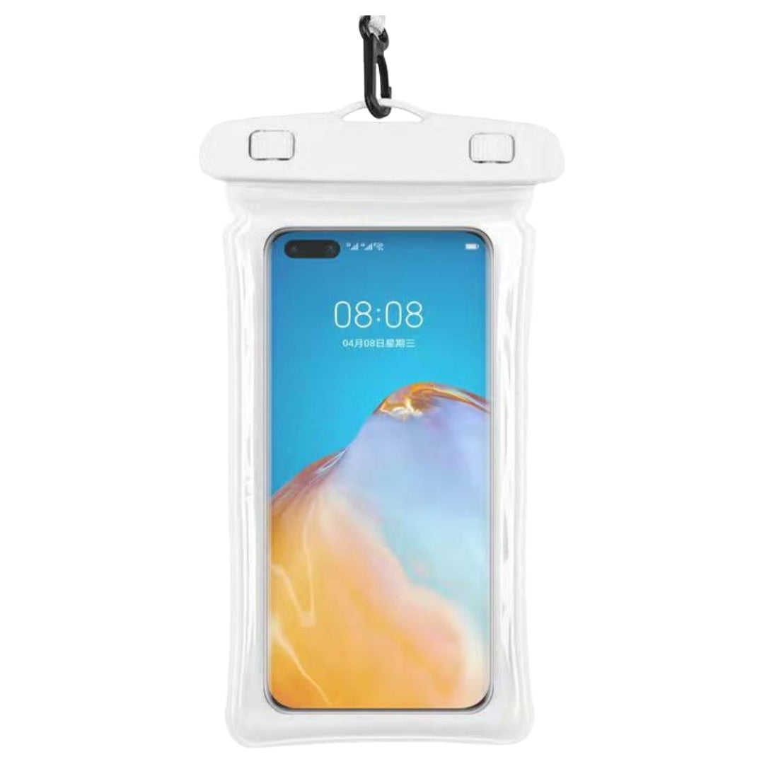 スマホ防水ケース 防水カバー 水に浮く ストラップ付き タッチパネル操作可能 透明 クリア プール 海 お風呂場 釣り 水中撮影