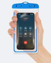 スマホ防水ケース 防水カバー 水に浮く ストラップ付き タッチパネル操作可能 透明クリア 夜光 プール 海 風呂 釣り 水中撮影