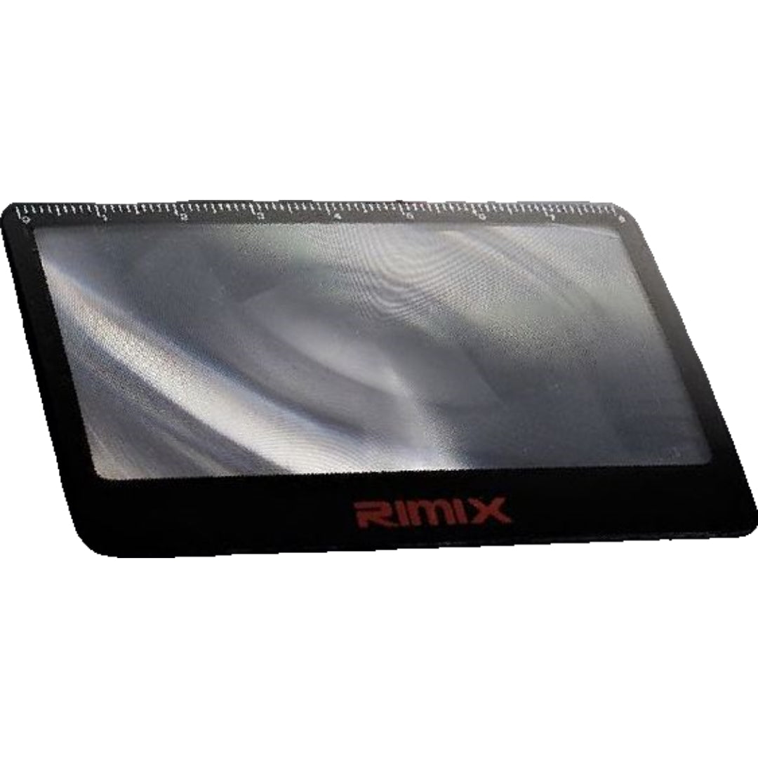 携帯用ルーペ 携帯用虫眼鏡 3倍 眼鏡 めがね カード型 ブラック バリエーション画像