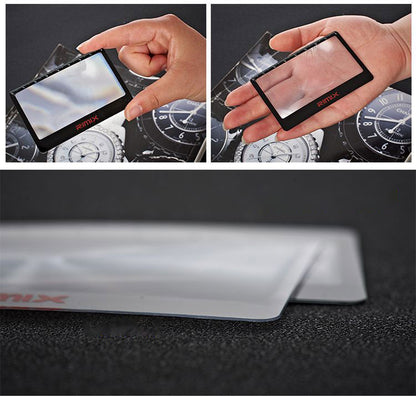携帯用ルーペ 携帯用虫眼鏡 3倍 眼鏡 めがね カード型 商品画像4