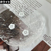 プラボタン 11mm 20個入り プラスチック 花 フラワー 4つ穴 ハンドメイド 手作り 手芸 クラフト 縫製材料 かわいい