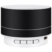 ワイヤレススピーカー Bluetooth ブルートゥース USB充電 ポータブル 小型 丸型 ミニ LED カラーライト 軽量 コンパクト スマート おしゃれ かわいい シンプル オーディオ 車 机上 アウトドア 簡単操作 便利