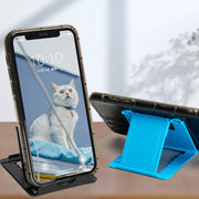 スマホスタンド タブレットスタンド スマホアクセサリー 滑り止め 調節可 軽量 折り畳み 携帯スタンド スマートフォンスタンド 卓上 単色