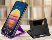 スマホスタンド タブレットスタンド スマホアクセサリー 滑り止め 調節可 軽量 折り畳み 携帯スタンド スマートフォンスタンド 卓上 単色