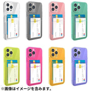 iPhoneケース カバー スマホケース MagSafe対応 カード収納 耐衝撃 カメラ保護 背面保護 クリア 透明 シンプル