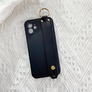 iPhoneケース iPhoneカバー スマホケース スマホカバー クリア 透明 リング 無地 単色 シンプル かわいい おしゃれ 落下防止 保護 キーリング付き バンド付き