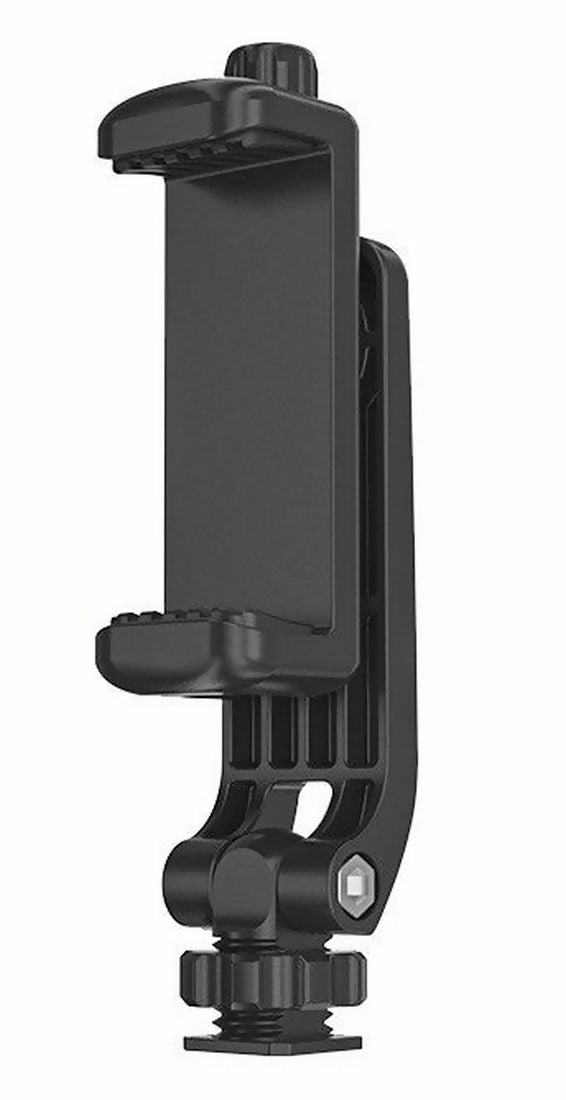 スマホホルダー ホットシューマウントアダプター 電話クランプ スマートフォンをカメラに取り付け 同時撮影 一眼レフ ミラーレス
