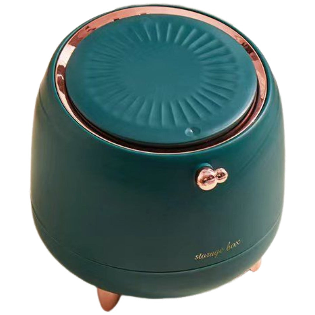 ゴミ箱 卓上 ダストボックス 蓋付き プッシュ式 ワンプッシュ ゴミ入れ くずかご 机上 小型 コンパクト 小物入れ 収納 整理整頓 スッキリ おしゃれ デスク 洗面所 寝室 オフィス