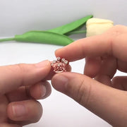 アクセサリーパーツ ブレスレット 単品 チャーム ハンドメイドパーツ アクセサリー 材料 ベルト ハート 王冠 星 肉球 かわいい
