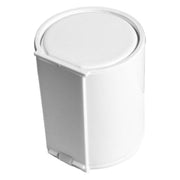 ワンタッチ式小物入れ ワンタッチ式収納ボックス 小物収納 収納用品 ワンプッシュ スクエア ラウンド 四角 丸 シンプル 無地 簡単 便利 分類 整理 片付け 文具 事務用品 綿棒 絆創膏 ビーズ 裁縫用品 白