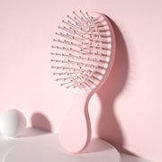 ヘアブラシ ヘアーブラシ クッションブラシ レディース コーム くし 櫛 ヘアケア 頭皮 ブラッシング 可愛い おしゃれ カラバリ豊富 コンパクト
