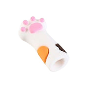 ニッパーキャップ ニッパーカバー シリコンキャップ シリコンカバー 猫の手型 キャット 肉球 ネイルニッパー ジェルネイル セルフネイル はさみカバー ハサミ ピンセット 鉛筆用キャップ えんぴつ用キャップ 小学生 三毛猫 黒猫