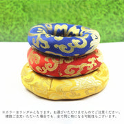 リングマット シンギングボウル用 枕 クッション 置台 8cm 10cm 法具 仏具 楽器 刺繍入り 柄あり おりん お鈴 座布団 円座