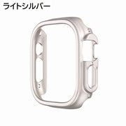 アップルウォッチ用バンパー AppleWatch用 保護 シンプル おしゃれ 38mm 42mm 40mm 44mm 41mm 45mm 49mm Ultra Series9 8 7 6 5 4 3 2 1 スマートウォッチアクセサリー