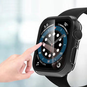 アップルウォッチカバー Apple Watch 保護ケース フェイスカバー 無地 シンプル おしゃれ 49mm Ultra ウルトラ 傷防止 汚れ防止 スマートウォッチアクセサリー