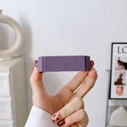 バッククリップ スマートフォン用 クリップ ストラップ ショルダーストラップ 取付 挟む ホルダー 携帯用 斜め掛け 紐 ホール付き