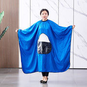 散髪ケープ カットクロス ヘアカット 散髪用品 散髪グッズ 大人 子供 窓付き スマホ操作 手元が見える 汚れ防止 カラーリング 毛染め ヘアケア セルフカット
