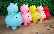 貯金箱 豚 ぶた ブタ 小銭 硬貨 貯める 割れない 可愛い キュート ユニーク インテリア 子供 大人
