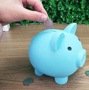貯金箱 豚 ぶた ブタ 小銭 硬貨 貯める 割れない 可愛い キュート ユニーク インテリア 子供 大人