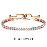 テニスブレスレット レディース アクセサリー 細め 華奢 腕輪 ラインストーン ビジュー 天然石風 キュービック シンプル カジュアル かわいい おしゃれ 上品 清楚 キッズ ジュニア お揃い ペアルック 親子 友達 女性 女の子 婦人 大人 おとな 子供 子ども インスタ映え プレゼント 贈り物 ギフト お出かけ 外出 おめかし お呼ばれ ベネチアンチェーン ボックスチェーン