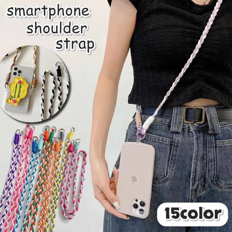 スマホショルダーストラップ スマホストラップ ネックストラップ ショルダーストラップ 肩紐 ネックホルダー 商品画像