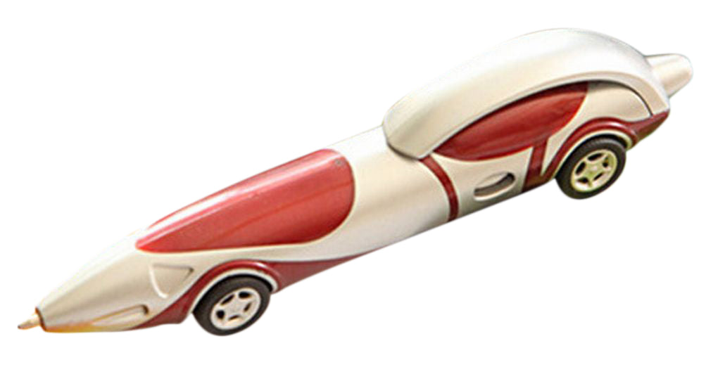 ボールペン キャラクター 油性ボールペン スポーツカー 車 バイカラー 文房具 子供用 男の子 文具 筆記用具 ボール系0.7mm カラーランダム