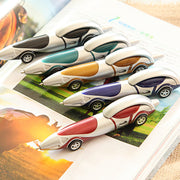ボールペン キャラクター 油性ボールペン スポーツカー 車 バイカラー 文房具 子供用 男の子 文具 筆記用具 ボール系0.7mm カラーランダム