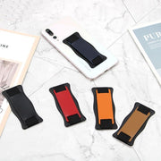 スマホベルト スマホバンド スマホホルダー スマホアクセサリー ホールドリング スマホリング スタンド機能 落下防止 レザー調 軽量 シンプル おしゃれ スマートフォン アンドロイド アイフォン android iPhone