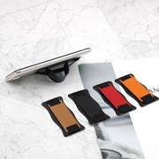 スマホベルト スマホバンド スマホホルダー スマホアクセサリー ホールドリング スマホリング スタンド機能 落下防止 レザー調 軽量 シンプル おしゃれ スマートフォン アンドロイド アイフォン android iPhone