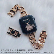 腕時計ベルト バンド アップルウォッチ用 Apple Watch チェーン 交換用 38 40 41 42 44 45 49mm