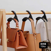 バッグハンガー 単品 1個 鞄掛け カバン掛け 吊り下げ フック アーチ型 収納 バッグ掛け 型崩れ防止 荷物掛け 小物掛け ベルト スカーフ クローゼット