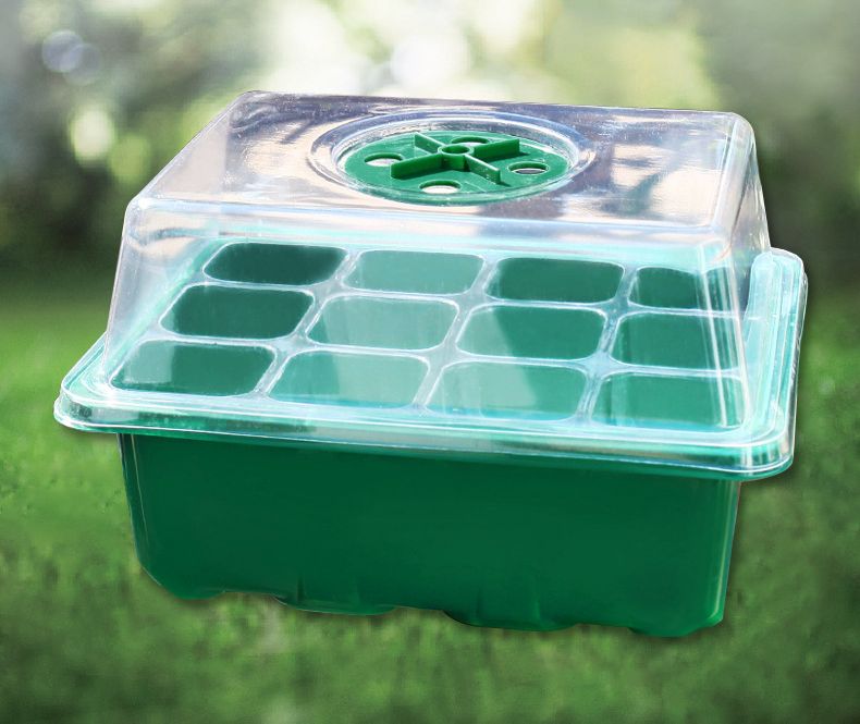 育苗ポット 6穴 12穴 蓋付き 透明カバー 通気口 商品画像3