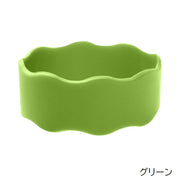 哺乳瓶カバー 哺乳びんカバー 赤ちゃん ベビー 子供 ベビー用品 授乳用品 滑り止め 落下防止 シリコン製 ウェーブ型 ソフト 無地 単色 シンプル かわいい おしゃれ 便利
