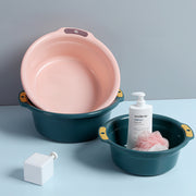 風呂桶 風呂おけ 洗面器 ふろおけ 風呂用品 シンプル 無地 おしゃれ お風呂用品 バス用品 湯おけ 浴室 風呂 お風呂 フロ おけ お風呂場 せんめんき バスルーム シャワールーム シンプル 中 小 ネイビー 紺 グリーン 緑 ピンク