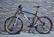 反射ステッカー 反射テープ 自転車ホイール用 自転車用品 自転車グッズ 夜間走行 安全対策 セーフティ 交通安全 夜道 事故防止 通勤 通学 光る カラー