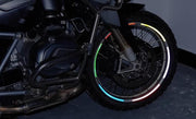 反射ステッカー 反射テープ 自転車ホイール用 自転車用品 自転車グッズ 夜間走行 安全対策 セーフティ 交通安全 夜道 事故防止 通勤 通学 光る カラー