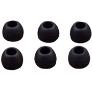 イヤーピース イヤーチップ 同色10個セット 5ペア イヤホン 交換用 内径4.5mm 外径10mm 12mm 14mm ブラック ホワイト 黒 白 ベーシック 定番 シンプル オーディオ イヤホンアクセサリー