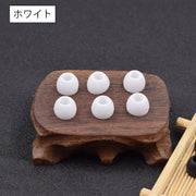 イヤーピース イヤーチップ 同色10個セット 5ペア イヤホン 交換用 内径4.5mm 外径10mm 12mm 14mm ブラック ホワイト 黒 白 ベーシック 定番 シンプル オーディオ イヤホンアクセサリー